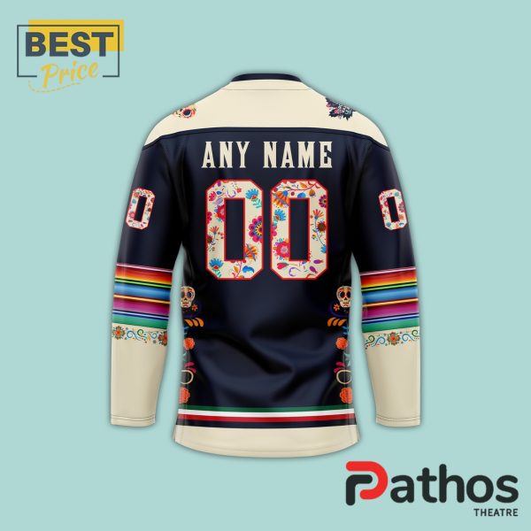 Custom Toronto Maple Leafs Dia De Los Muertos Hockey Jersey