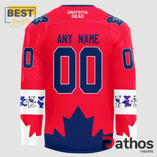 Custom Toronto Maple Leafs x Grateful Dead Night Hockey Jersey