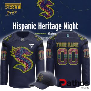 Seattle Kraken x Hispanic Heritage Night 2024 Hockey Jersey