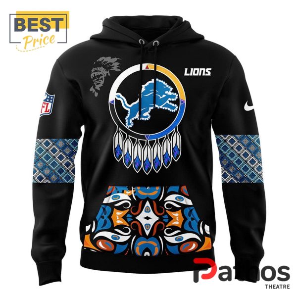 Detroit Lions 2024 Limited Native American Heritage Hoodie