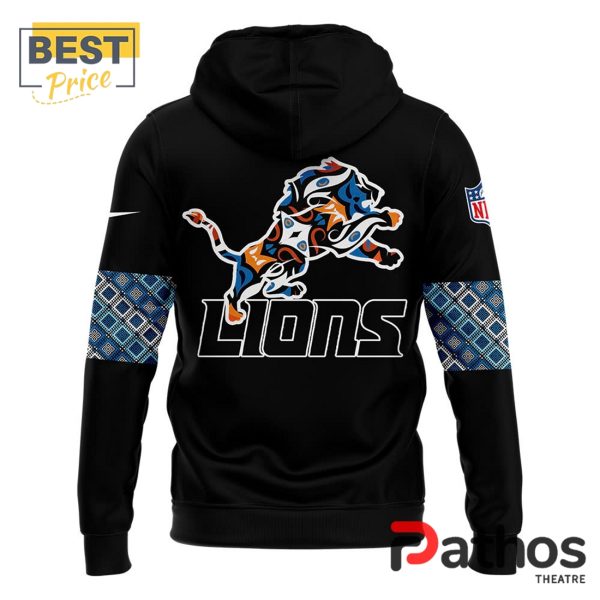 Detroit Lions 2024 Limited Native American Heritage Hoodie