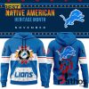 Detroit Lions 2024 Native American Heritage Month Hoodie