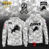 Detroit Lions Camo 2024 Salute to Service Hoodie