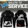 Detroit Lions Limited 2024 Salute to Service Hoodie, Cap