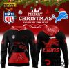 Detroit Lions Merry Christmas x Happy New Year 2024 Hoodie