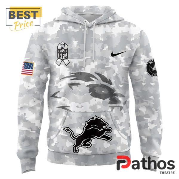 Detroit Lions Nike Camo 2024 Salute to Service Hoodie, Jogger, Cap