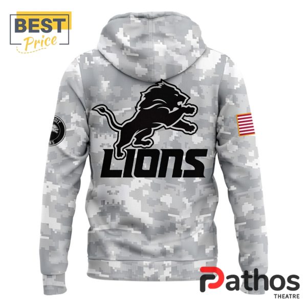 Detroit Lions Nike Camo 2024 Salute to Service Hoodie, Jogger, Cap