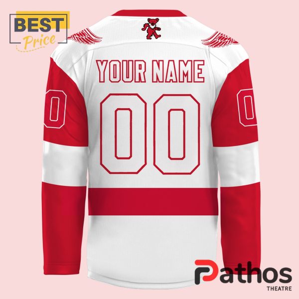 Detroit Red Wings Grateful Dead Night Hockey Jersey