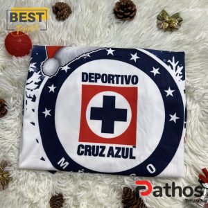 liga mx cruz azul christmas gifts ugly sweater 3 ygs6Z