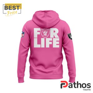 las vegas raiders nfl crucial catch pink hoodie 3 7eHhh