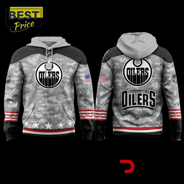 Edmonton Oilers 2024 Military Appreciation Hoodie, Jogger, Cap