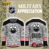 Edmonton Oilers Arctic Camo 2024 Salute to Service Hockey Jersey