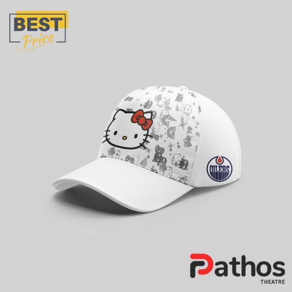 Edmonton Oilers x Hello Kitty 50th Anniversary Cap