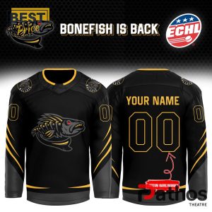 Toledo Walleye Bonefish is BACK 2024 2025 Hockey Jersey