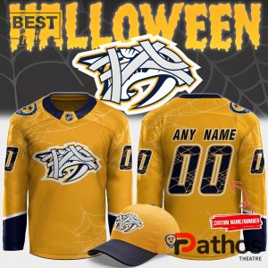 Nashville Predators x Halloween Night Hockey Jersey