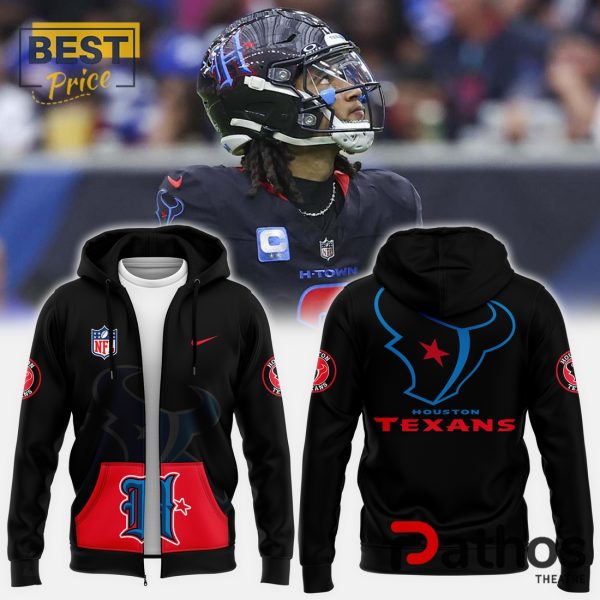 Fanatics Black Houston Texans Pullover Hoodie