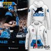 Fanatics White Detroit Lions Alternate Helmet Hoodie, Jogger, Cap