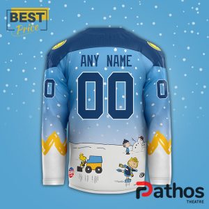 toledo walleye x peanuts night limited edition hockey jersey 3 C60LB