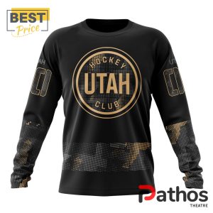 nhl utah hockey club military appreciation design hoodie 6 7CY0L