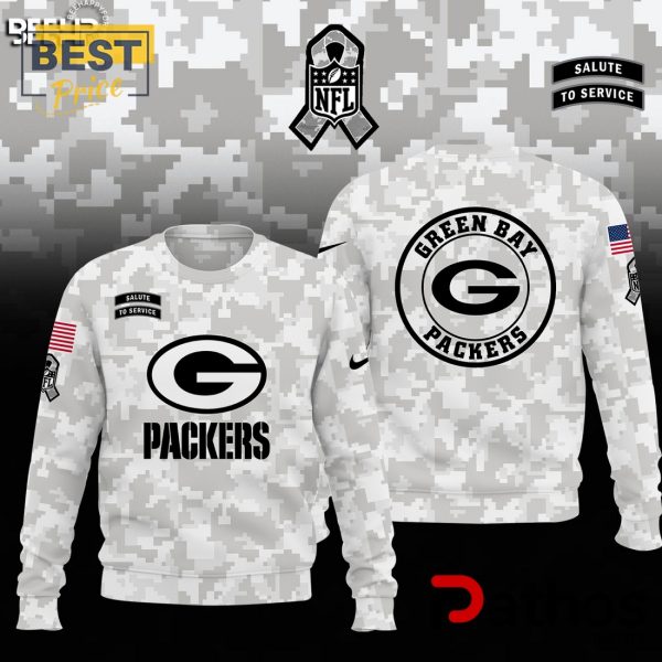 Green Bay Packers 2024 Salute to Service Hoodie