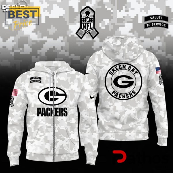 Green Bay Packers 2024 Salute to Service Hoodie, Jogger, Cap