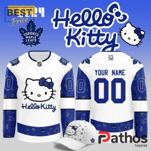 Toronto Maple Leafs x Hello Kitty 50th Custom Hockey Jersey