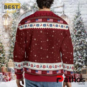 merry christmas ya filthy democrats trump dancing ugly sweater 2 DV7Rj