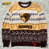 Hawthorn Football AFL Christmas Ugly Sweater