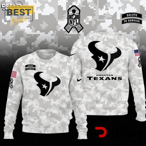 Houston Texans Camo 2024 Salute to Service Hoodie