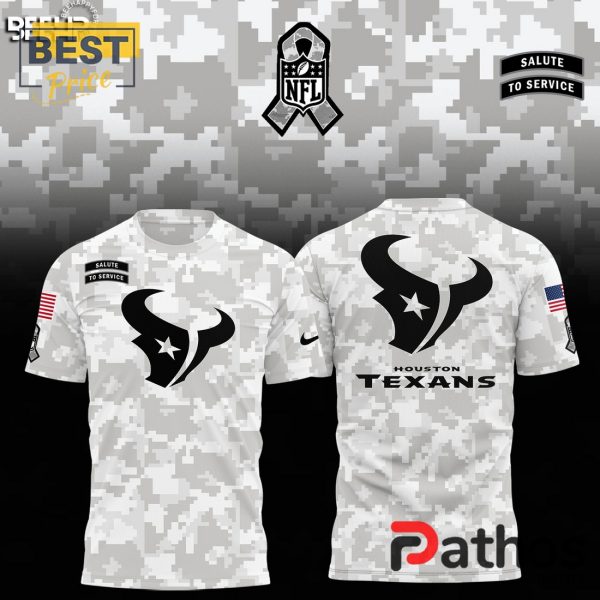 Houston Texans Camo 2024 Salute to Service Hoodie