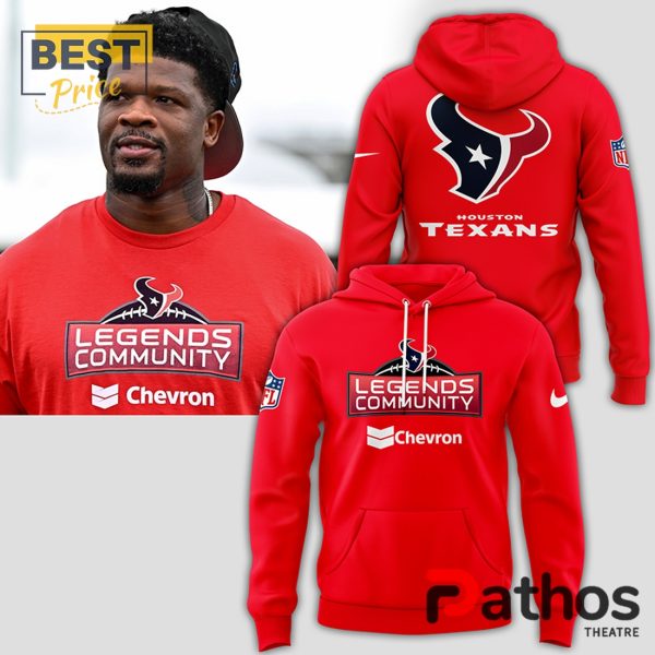 Houston Texans Legends Community Chevron Hoodie