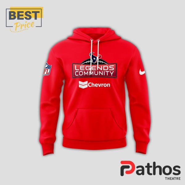 Houston Texans Legends Community Chevron Hoodie