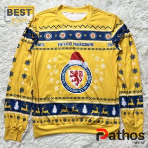 Eintracht Braunschweig Mix Gold 2024 Christmas Sweater