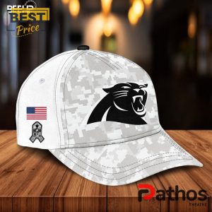 carolina panthers camo 2024 salute to service hoodie jogger cap 5 YuACb