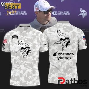 minnesota vikings camo 2024 salute to service polo shirt 2 6wcEa