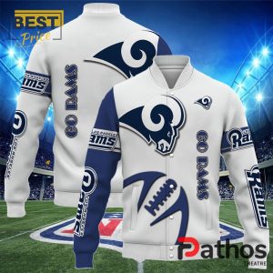 NFL Los Angeles Rams Team Baseball Jacket