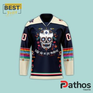 custom toronto maple leafs dia de los muertos hockey jersey 2 xJUla