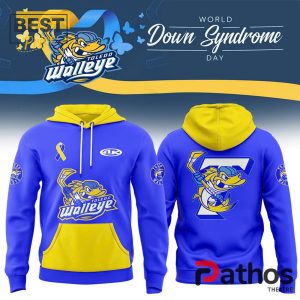 2024 Toledo Walleye x Down Syndrome Blue Hoodie