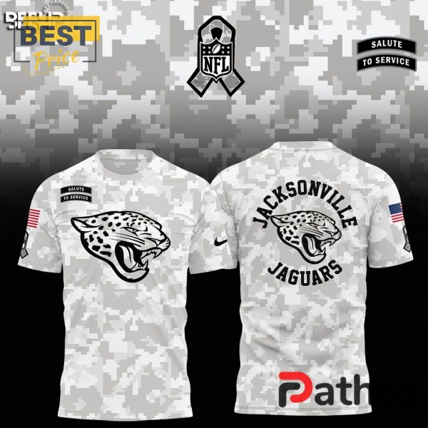 Jacksonville Jaguars Camo 2024 Salute to Service Hoodie