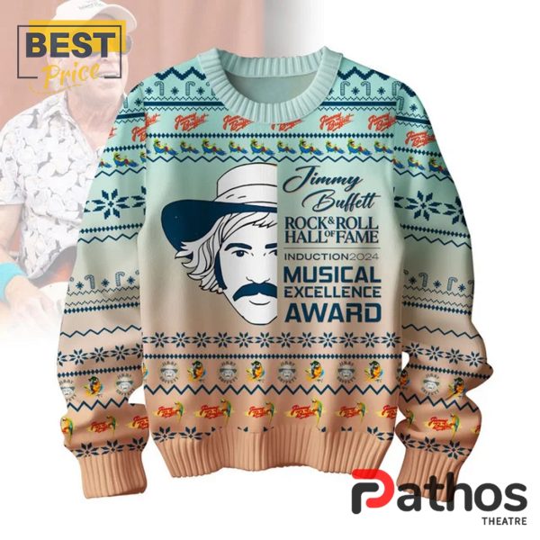 Jimmy Buffett Musical 2024 Christmas Ugly Sweater