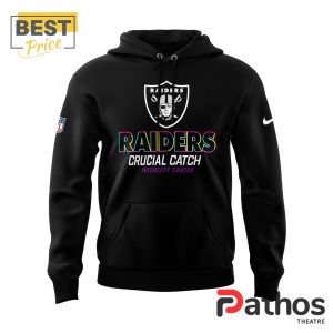 mens las vegas raiders 2024 crucial catch hoodie 2 hncpB