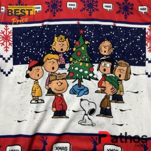 snoopy charlie brown peanuts 2024 christmas night sweater 4 ry9dK