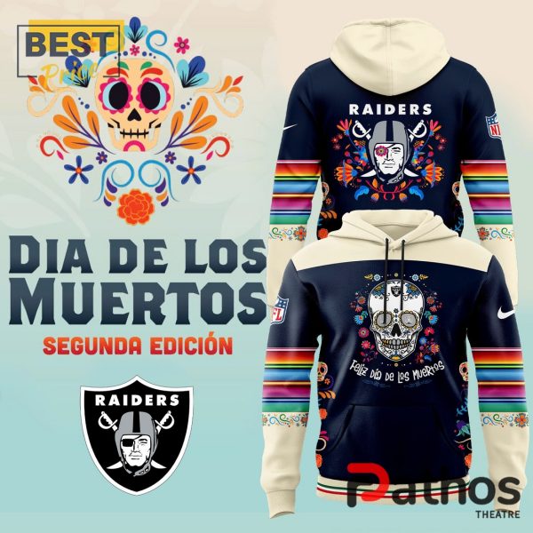 Las Vegas Raiders Dia De Los Muertos Hoodie