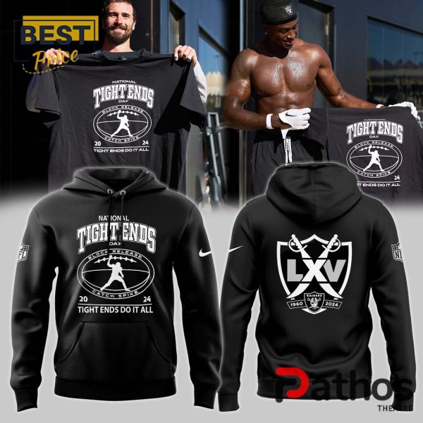 Las Vegas Raiders National Tight End Day Hoodie