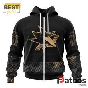 nhl san jose sharks military appreciation design hoodie 2 6d1Ut