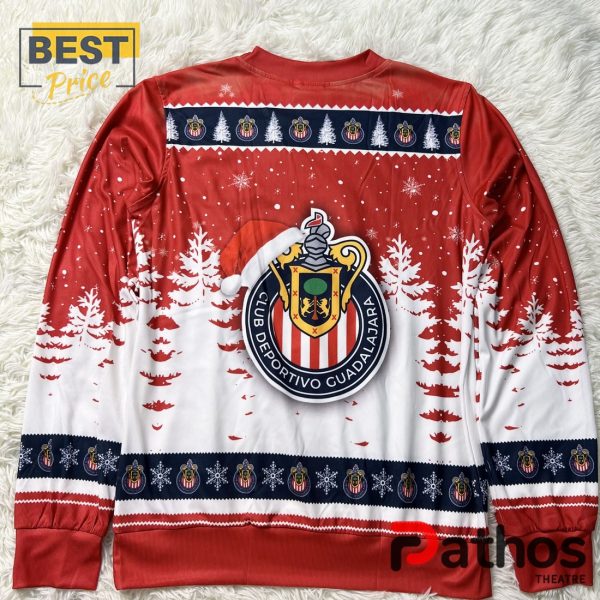 LIGA MX Chivas Guadalajara Christmas Gifts Ugly Sweater