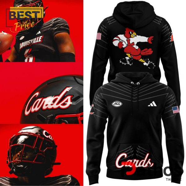 Louisville Football Black Hoodie 2024