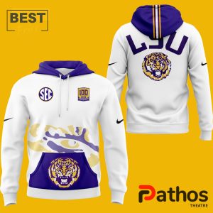 lsu tigers 100 years in tiger stadium scratch white hoodie 2 S8Bt3