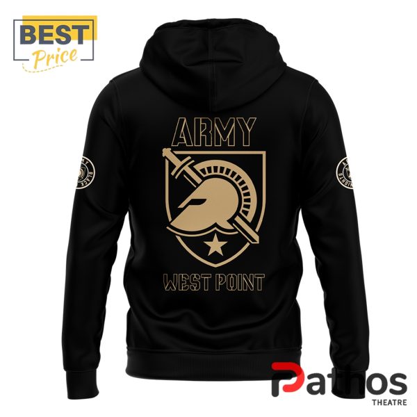 Men’s Army Black Knights Football 2024 Black Hoodie