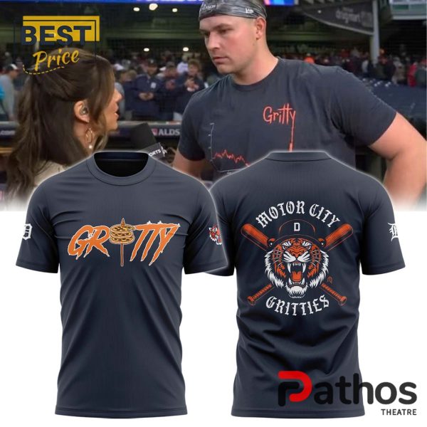 Men’s Detroit Tigers Motor City Gritties Shirt